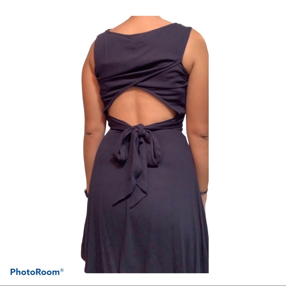Navy blue H&M dress - Picture 2 of 2